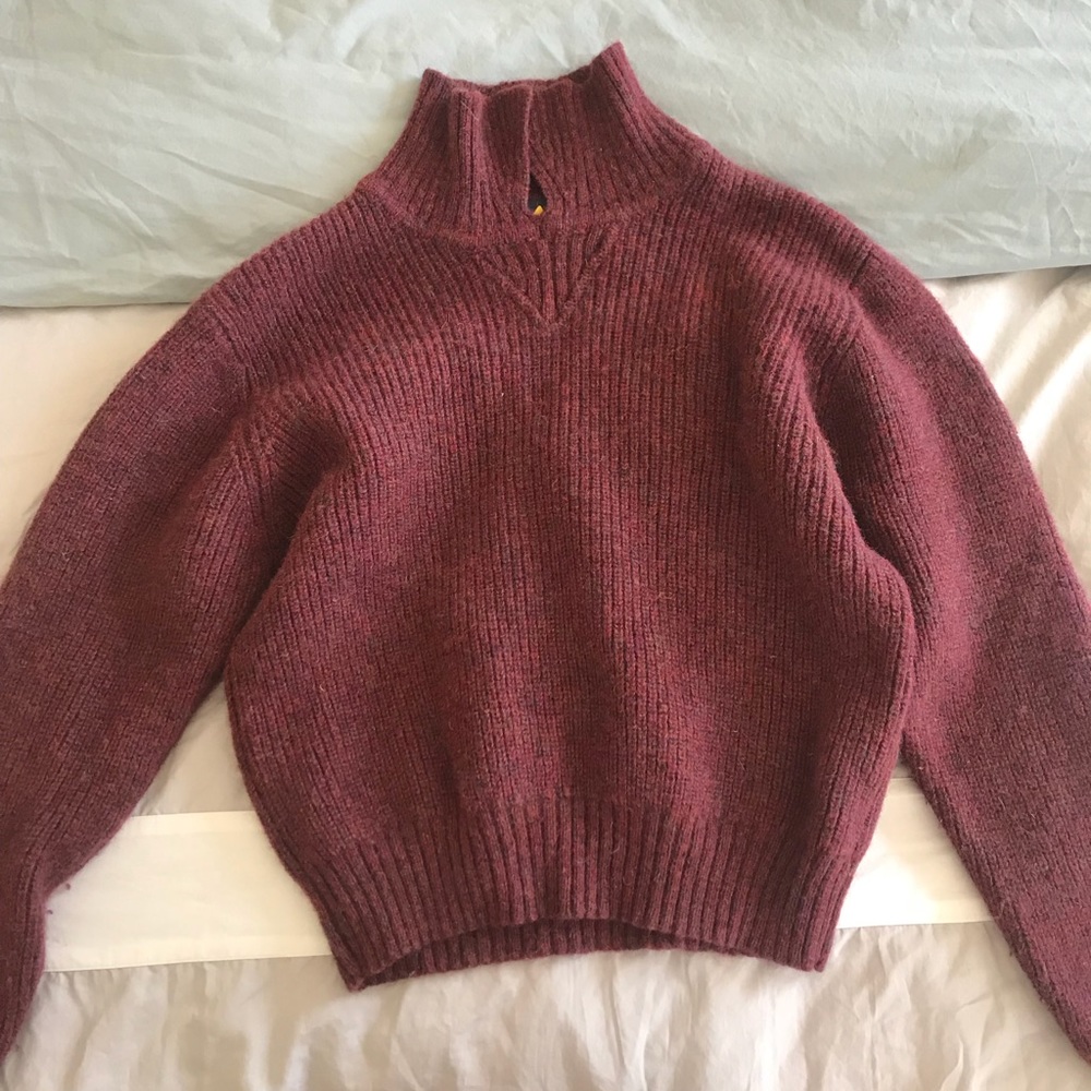 cropped sweater